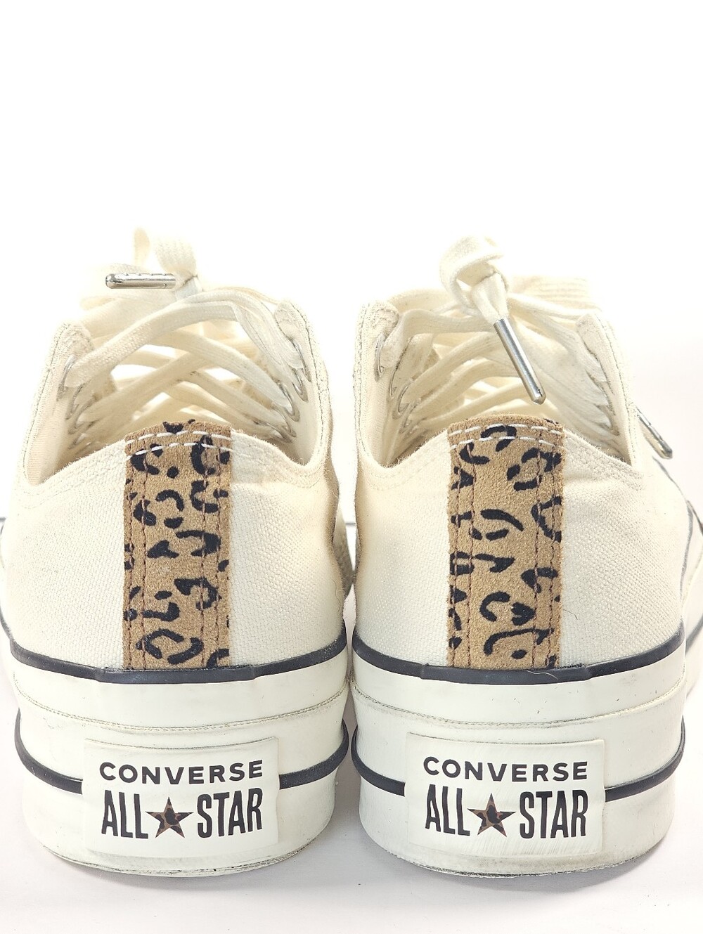 Converse CTAS Leopard Lift Low Top Sneakers Animal Print Size 7 Streetwear